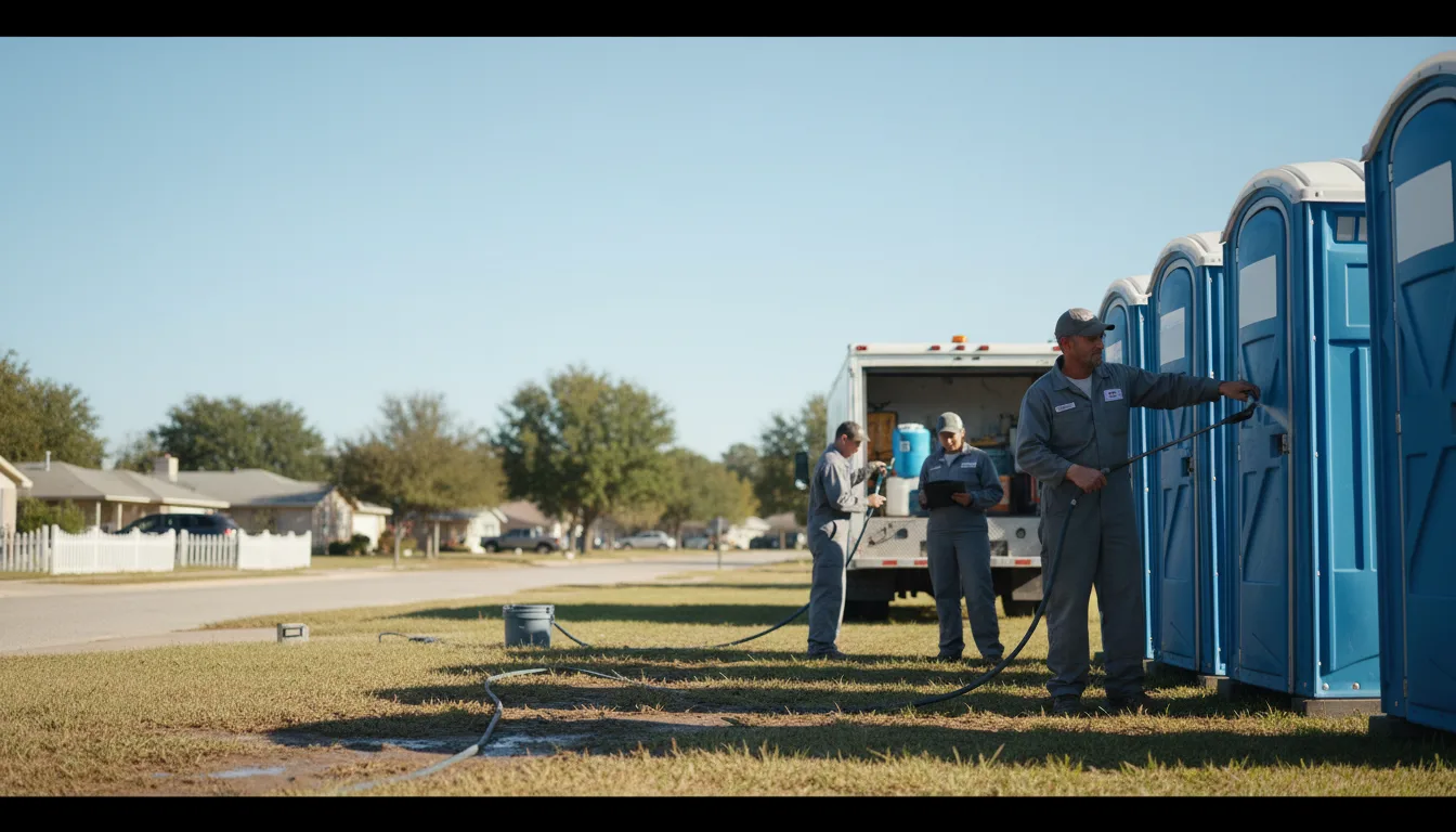 Long-Term Portable Toilet Rental in Garden Prairie, IL near me